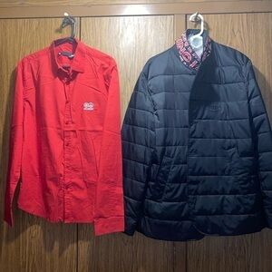 Love Moschino Red Men's Shirt